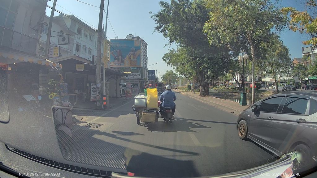 ภาพถนนตรงที่ คลับของคนว่าง Hyper Lab ตั้งอยู่ ถ่ายโดย ThailandCambodia พ.ศ. 2569 (2026) · A street-level view of where คลับของคนว่าง Hyper Lab stands, by ThailandCambodia in 2569 (2026)