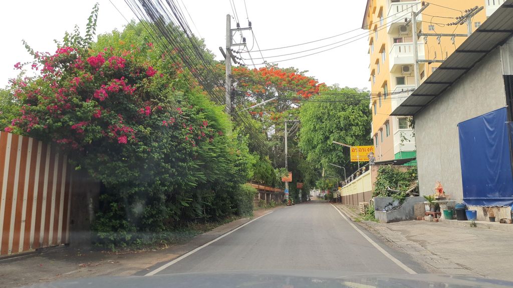 ภาพถนนตรงที่ T.C. PooL House Chiang Mai ตั้งอยู่ ถ่ายโดย jrcarlsen พ.ศ. 2565 (2022) · A street-level view of where T.C. PooL House Chiang Mai stands, by jrcarlsen in 2565 (2022)