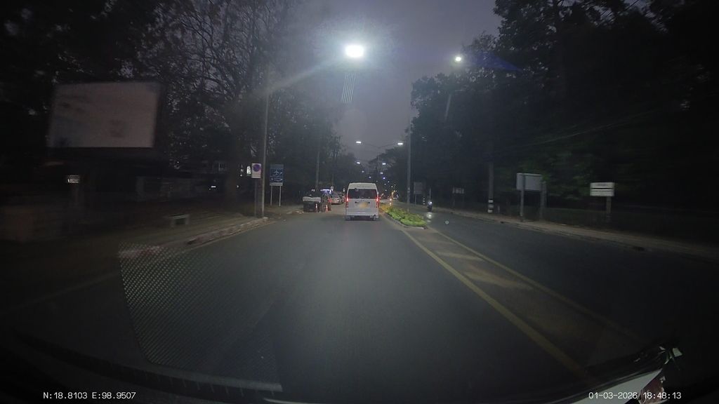 ภาพถนนตรงที่ Chiang Mai Animal Quarantine Station ตั้งอยู่ ถ่ายโดย ThailandCambodia พ.ศ. 2569 (2026) · A street-level view of where Chiang Mai Animal Quarantine Station stands, by ThailandCambodia in 2569 (2026)