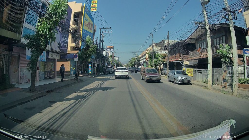 ภาพถนนตรงที่ Canna Life Chiangmai City Branch ตั้งอยู่ ถ่ายโดย ThailandCambodia พ.ศ. 2569 (2026) · A street-level view of where Canna Life Chiangmai City Branch stands, by ThailandCambodia in 2569 (2026)