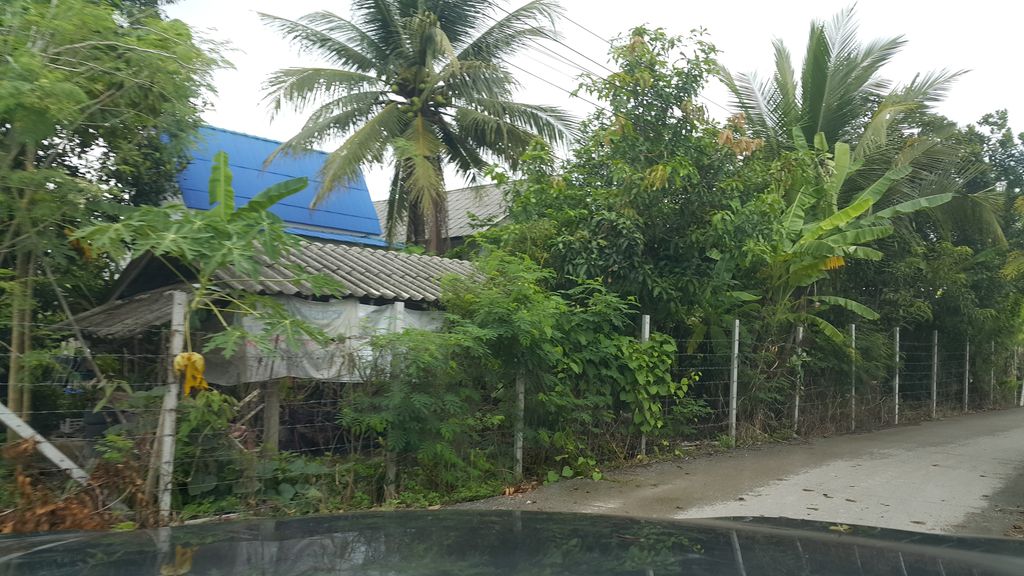 ภาพถนนตรงที่ Baan Suan Song Phu ตั้งอยู่ ถ่ายโดย jrcarlsen พ.ศ. 2561 (2018) · A street-level view of where Baan Suan Song Phu stands, by jrcarlsen in 2561 (2018)