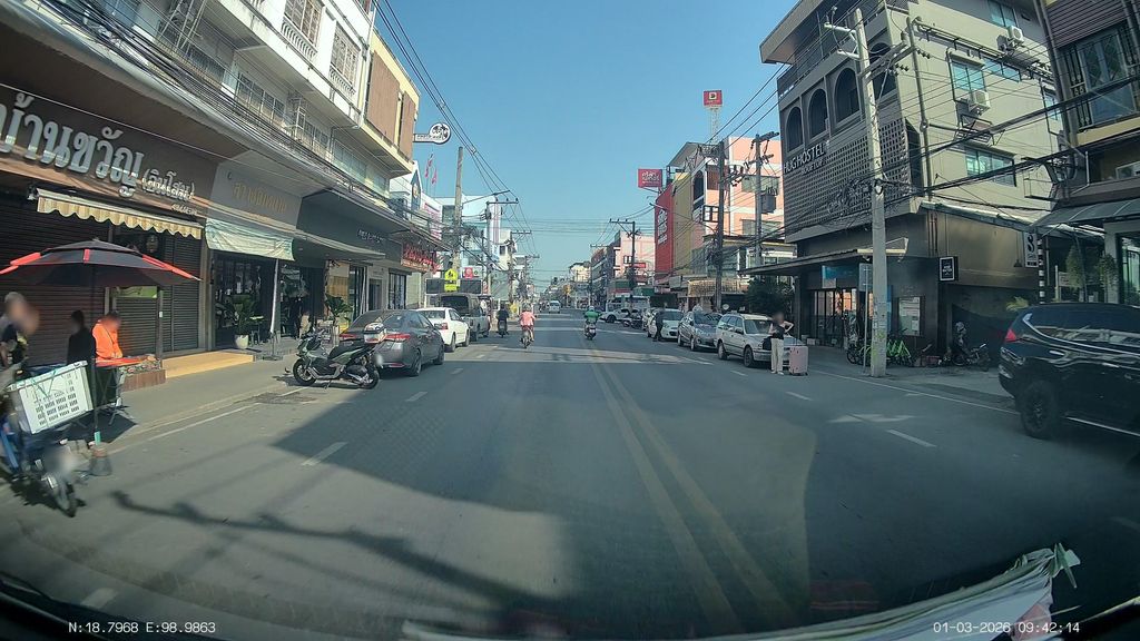 ภาพถนนตรงที่ อินโฮม ตั้งอยู่ ถ่ายโดย ThailandCambodia พ.ศ. 2569 (2026) · A street-level view of where อินโฮม · Inhom stands, by ThailandCambodia in 2569 (2026)