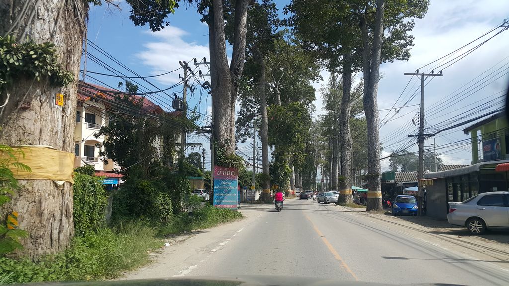 ภาพถนนตรงที่ จิม58 ปลาสวยงาม ตั้งอยู่ ถ่ายโดย jrcarlsen พ.ศ. 2559 (2016) · A street-level view of where จิม58 ปลาสวยงาม · Chim58 Plasuaingam stands, by jrcarlsen in 2559 (2016)