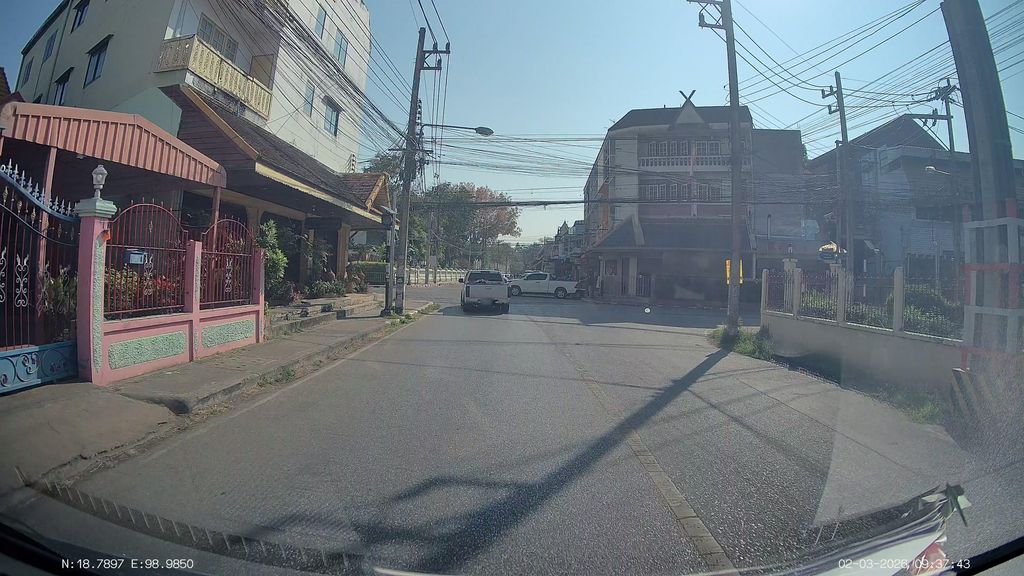ภาพถนนตรงที่ Smallroom ink tattoo studio ตั้งอยู่ ถ่ายโดย ThailandCambodia พ.ศ. 2569 (2026) · A street-level view of where Smallroom ink tattoo studio stands, by ThailandCambodia in 2569 (2026)