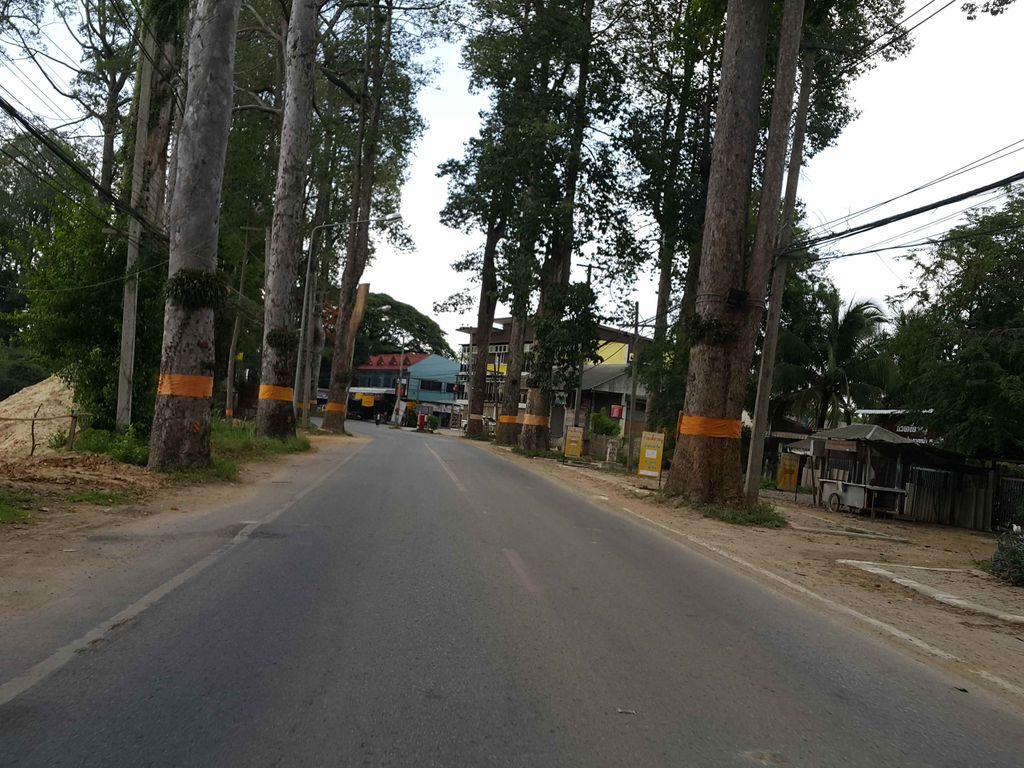 ภาพถนนตรงที่ อู่ทวีคูณเจริญ ตั้งอยู่ ถ่ายโดย jrcarlsen พ.ศ. 2558 (2015) · A street-level view of where อู่ทวีคูณเจริญ · U Thawi Khuncherin stands, by jrcarlsen in 2558 (2015)
