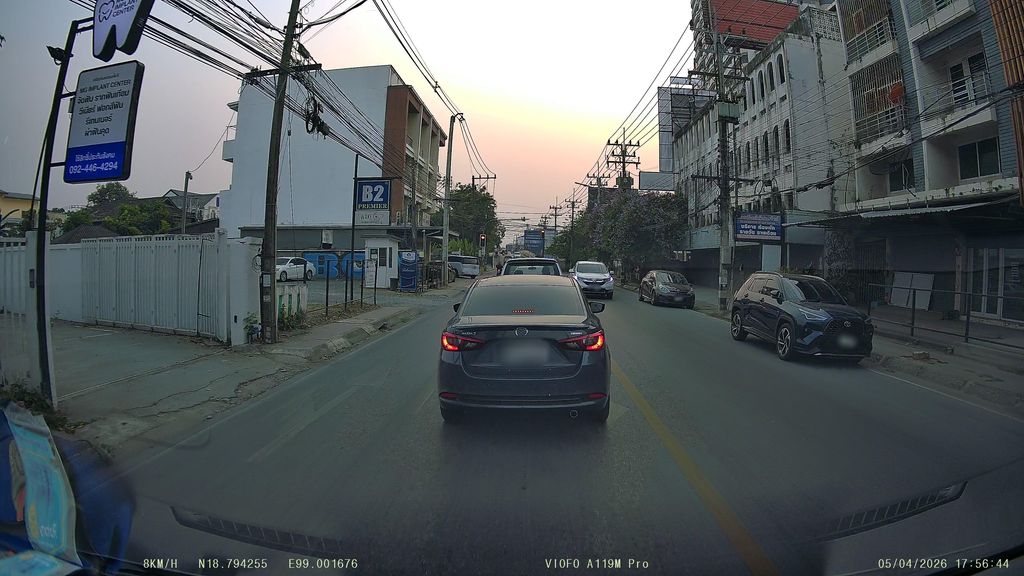 ภาพถนนตรงที่ สายชลเวสป้า ตั้งอยู่ ถ่ายโดย ThailandCambodia พ.ศ. 2569 (2026) · A street-level view of where สายชลเวสป้า · Saichonwetpa stands, by ThailandCambodia in 2569 (2026)
