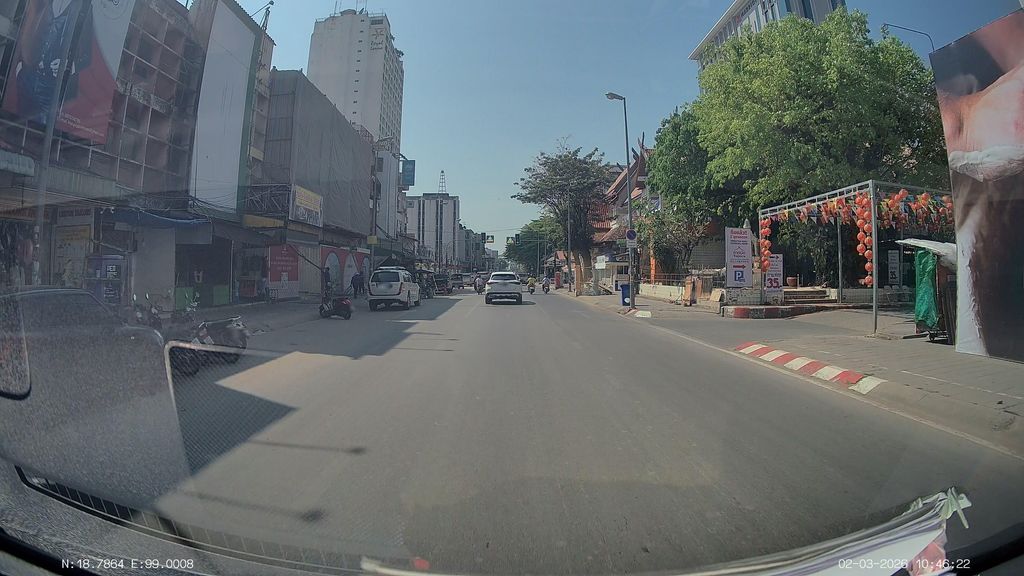 ภาพถนนตรงที่ Singing Bowl Shop ตั้งอยู่ ถ่ายโดย ThailandCambodia พ.ศ. 2569 (2026) · A street-level view of where Singing Bowl Shop stands, by ThailandCambodia in 2569 (2026)