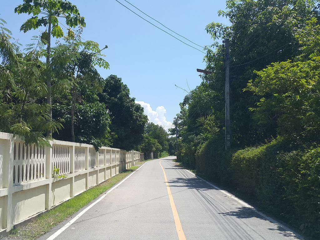 ภาพถนนตรงที่ พรรณวดี ผ้ายกลำพูน ตั้งอยู่ ถ่ายโดย jrcarlsen พ.ศ. 2558 (2015) · A street-level view of where พรรณวดี ผ้ายกลำพูน · Phronnodi Phaiklamphun stands, by jrcarlsen in 2558 (2015)