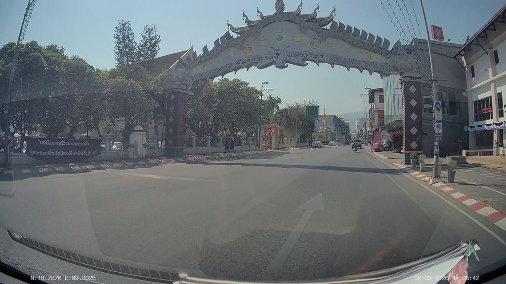 ภาพถนนตรงที่ Kong Presso ตั้งอยู่ ถ่ายโดย ThailandCambodia พ.ศ. 2569 (2026) · A street-level view of where Kong Presso stands, by ThailandCambodia in 2569 (2026)