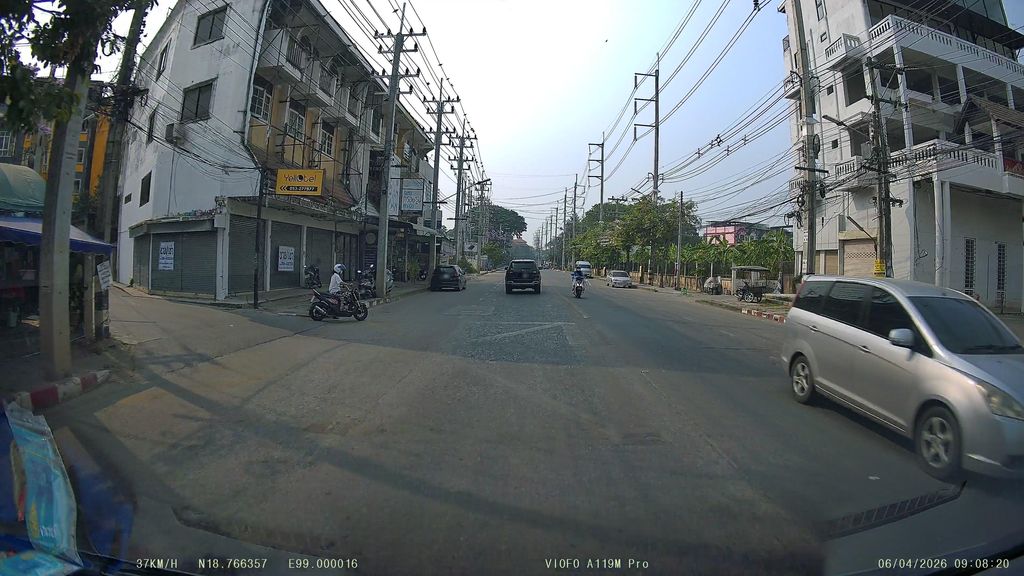 ภาพถนนตรงที่ Banana5.0 ตั้งอยู่ ถ่ายโดย ThailandCambodia พ.ศ. 2569 (2026) · A street-level view of where Banana5.0 stands, by ThailandCambodia in 2569 (2026)
