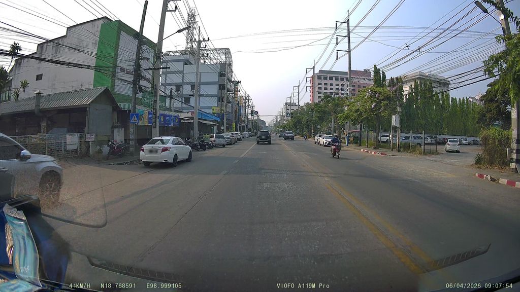 ภาพถนนตรงที่ รำจวน นวดไทย ตั้งอยู่ ถ่ายโดย ThailandCambodia พ.ศ. 2569 (2026) · A street-level view of where รำจวน นวดไทย · Ramchuan Nuatthai stands, by ThailandCambodia in 2569 (2026)