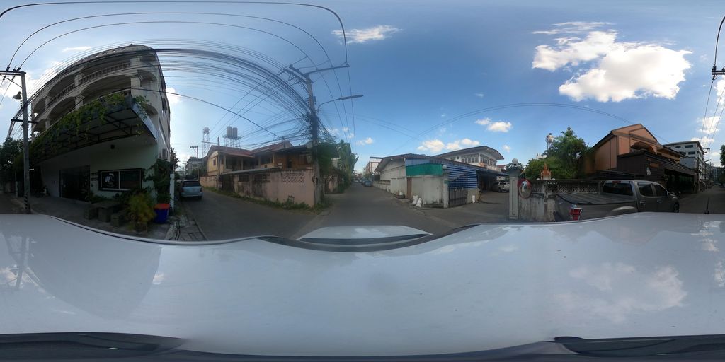 ภาพถนนตรงที่ Tua Craft Krub ตั้งอยู่ ถ่ายโดย SoT พ.ศ. 2568 (2025) · A street-level view of where Tua Craft Krub stands, by SoT in 2568 (2025)