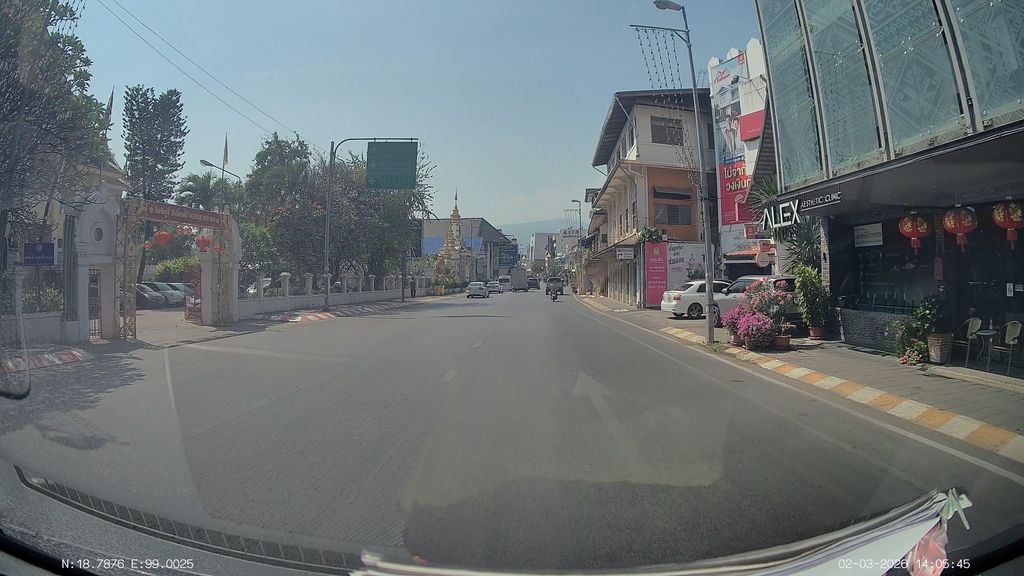 ภาพถนนตรงที่ Orchid And Butterfly Park ตั้งอยู่ ถ่ายโดย ThailandCambodia พ.ศ. 2569 (2026) · A street-level view of where Orchid And Butterfly Park stands, by ThailandCambodia in 2569 (2026)