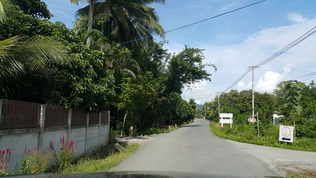 ภาพถนนตรงที่ บ้านเห็ดสุขใจDoisaket ตั้งอยู่ ถ่ายโดย jrcarlsen พ.ศ. 2559 (2016) · A street-level view of where บ้านเห็ดสุขใจDoisaket stands, by jrcarlsen in 2559 (2016)