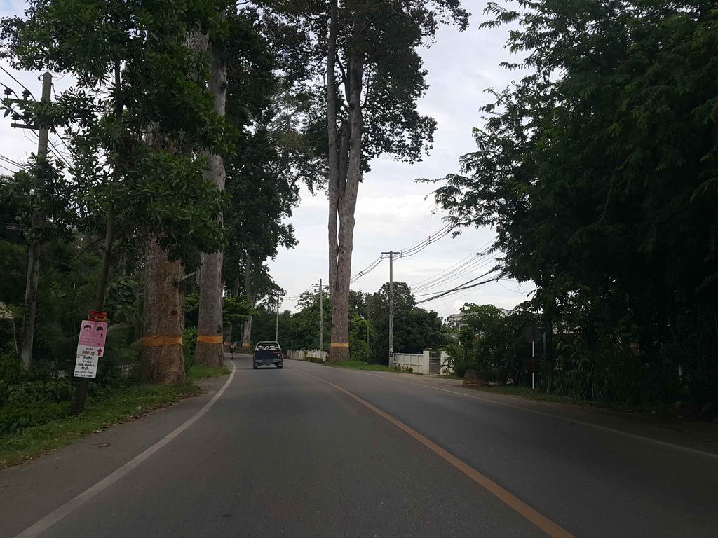 ภาพถนนตรงที่ ไมตรี อาหารสัตว์ ตั้งอยู่ ถ่ายโดย jrcarlsen พ.ศ. 2558 (2015) · A street-level view of where ไมตรี อาหารสัตว์ · Maitri Ahansat stands, by jrcarlsen in 2558 (2015)