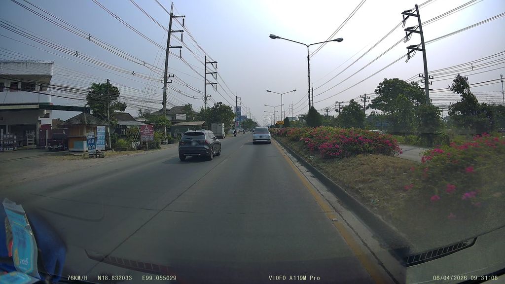 ภาพถนนตรงที่ หลักปันแก๊ส ตั้งอยู่ ถ่ายโดย ThailandCambodia พ.ศ. 2569 (2026) · A street-level view of where หลักปันแก๊ส · Lakpankaet stands, by ThailandCambodia in 2569 (2026)