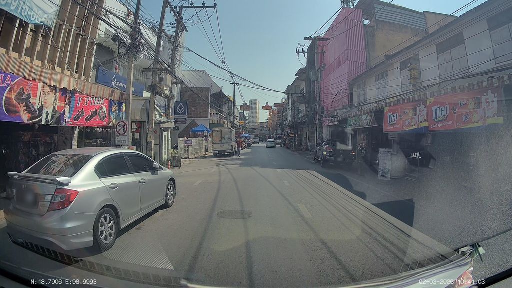 ภาพถนนตรงที่ ลูกปัด&งานคราฟต์ ตั้งอยู่ ถ่ายโดย ThailandCambodia พ.ศ. 2569 (2026) · A street-level view of where ลูกปัด&งานคราฟต์ · Lukpat&ngankhrap stands, by ThailandCambodia in 2569 (2026)