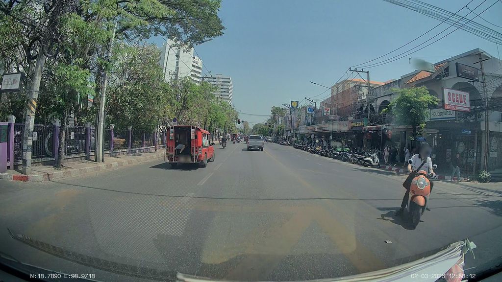 ภาพถนนตรงที่ โชคดีโจ๊กข้าวต้ม ตั้งอยู่ ถ่ายโดย ThailandCambodia พ.ศ. 2569 (2026) · A street-level view of where โชคดีโจ๊กข้าวต้ม · Chokdi Chok Khaotom stands, by ThailandCambodia in 2569 (2026)