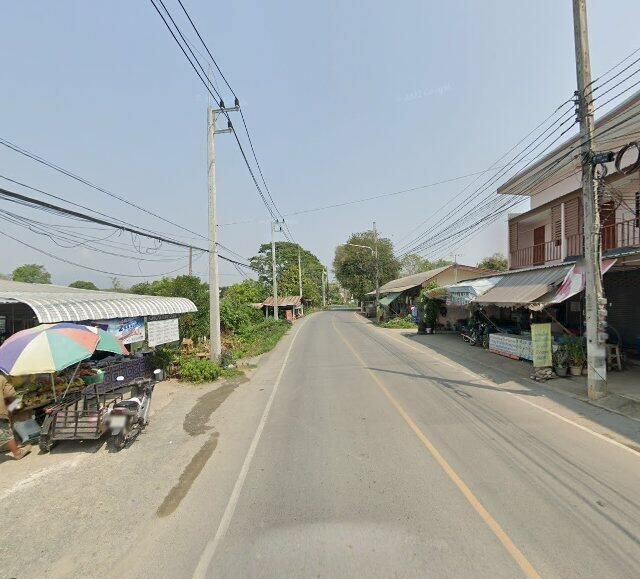 ภาพถนนตรงที่ Jumbo Coffee ตั้งอยู่ ถ่ายโดย fuse พ.ศ. 2564 (2021) · A street-level view of where Jumbo Coffee stands, by fuse in 2564 (2021)