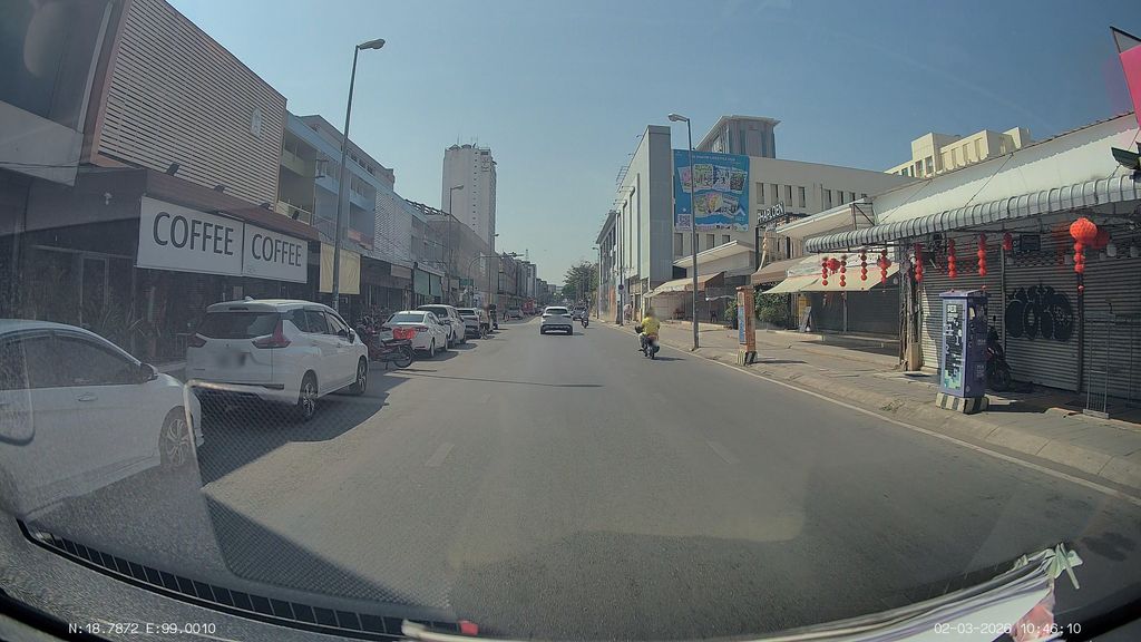 ภาพถนนตรงที่ Kangzenchiangmai-คังเซนเชียงใหม่ ตั้งอยู่ ถ่ายโดย ThailandCambodia พ.ศ. 2569 (2026) · A street-level view of where Kangzenchiangmai-คังเซนเชียงใหม่ stands, by ThailandCambodia in 2569 (2026)