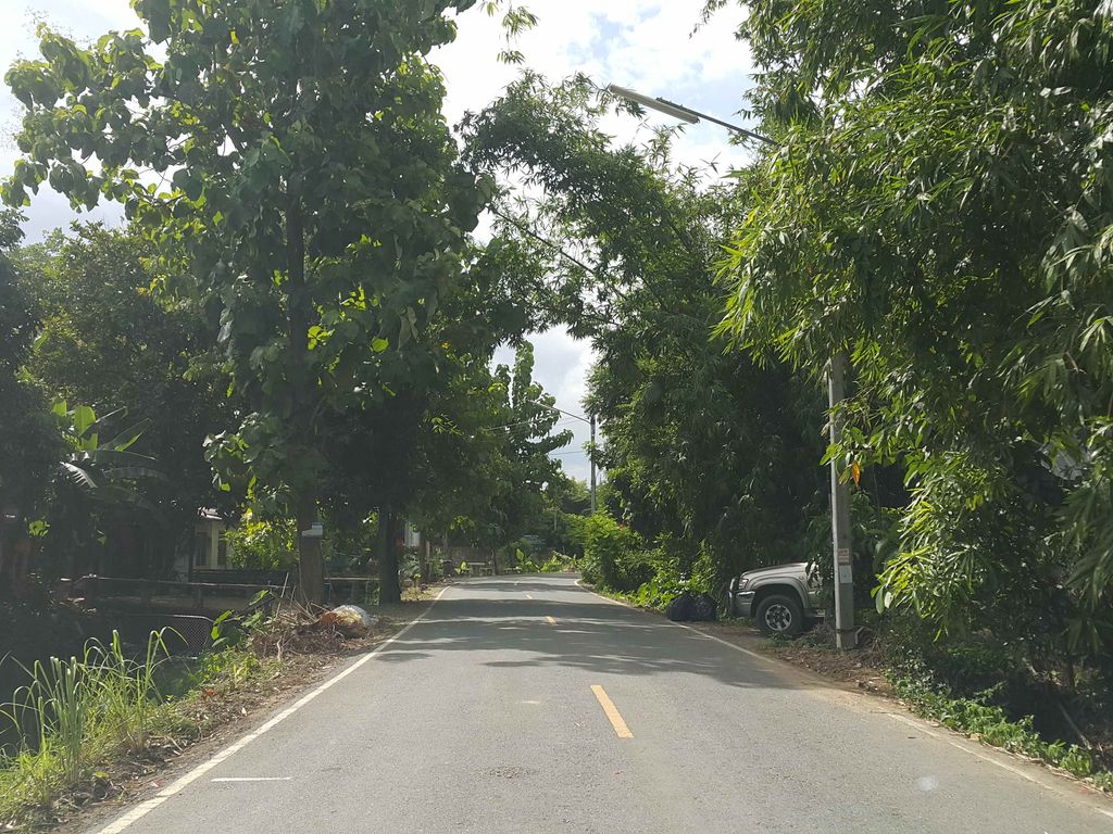 ภาพถนนตรงที่ ฮิมล้อง เทพาราม ตั้งอยู่ ถ่ายโดย jrcarlsen พ.ศ. 2558 (2015) · A street-level view of where ฮิมล้อง เทพาราม · Himlong Thepharam stands, by jrcarlsen in 2558 (2015)