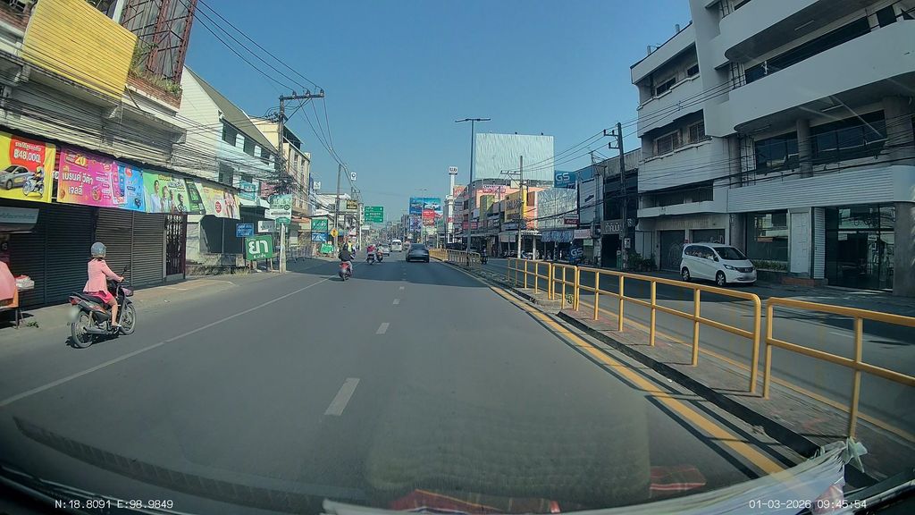 ภาพถนนตรงที่ ร้านคิดดีวัสดุก่อสร้าง ตั้งอยู่ ถ่ายโดย ThailandCambodia พ.ศ. 2569 (2026) · A street-level view of where ร้านคิดดีวัสดุก่อสร้าง · Ran Khit Di Watdu Kosang stands, by ThailandCambodia in 2569 (2026)