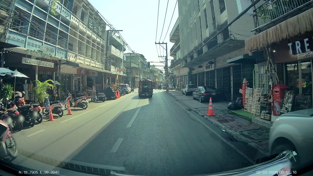 ภาพถนนตรงที่ ราเชน เฟอร์นิเจอร์ ตั้งอยู่ ถ่ายโดย ThailandCambodia พ.ศ. 2569 (2026) · A street-level view of where ราเชน เฟอร์นิเจอร์ · Rachen Furniture stands, by ThailandCambodia in 2569 (2026)