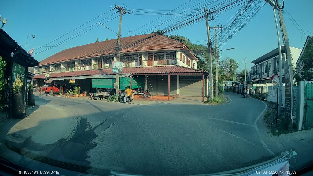 ภาพถนนตรงที่ เพลิน-หมาล่า ตั้งอยู่ ถ่ายโดย ThailandCambodia พ.ศ. 2569 (2026) · A street-level view of where เพลิน-หมาล่า · Phloen-mala stands, by ThailandCambodia in 2569 (2026)