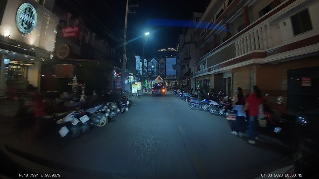 ภาพถนนตรงที่ ALEXA Hostel ตั้งอยู่ ถ่ายโดย ThailandCambodia พ.ศ. 2569 (2026) · A street-level view of where ALEXA Hostel stands, by ThailandCambodia in 2569 (2026)