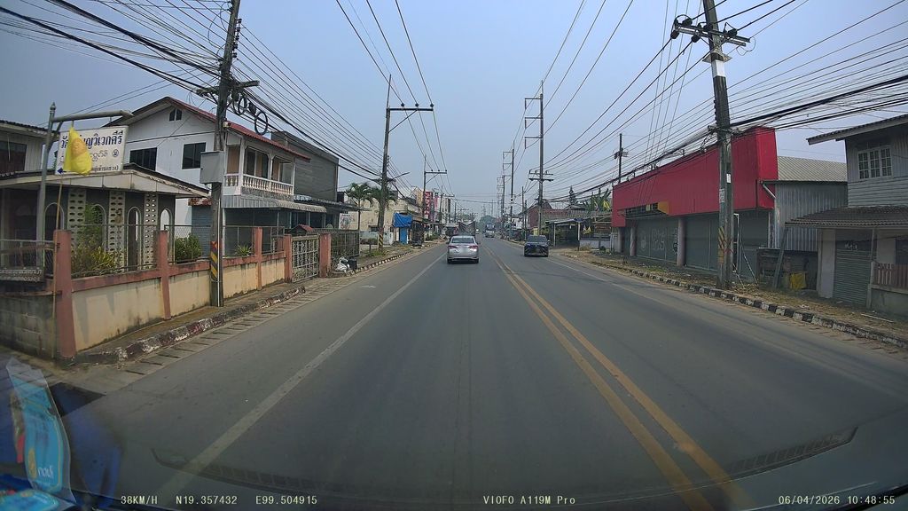 ภาพถนนตรงที่ คลินิกแพทย์อาจหาญ ตั้งอยู่ ถ่ายโดย ThailandCambodia พ.ศ. 2569 (2026) · A street-level view of where คลินิกแพทย์อาจหาญ · Phaet Athan Clinic stands, by ThailandCambodia in 2569 (2026)