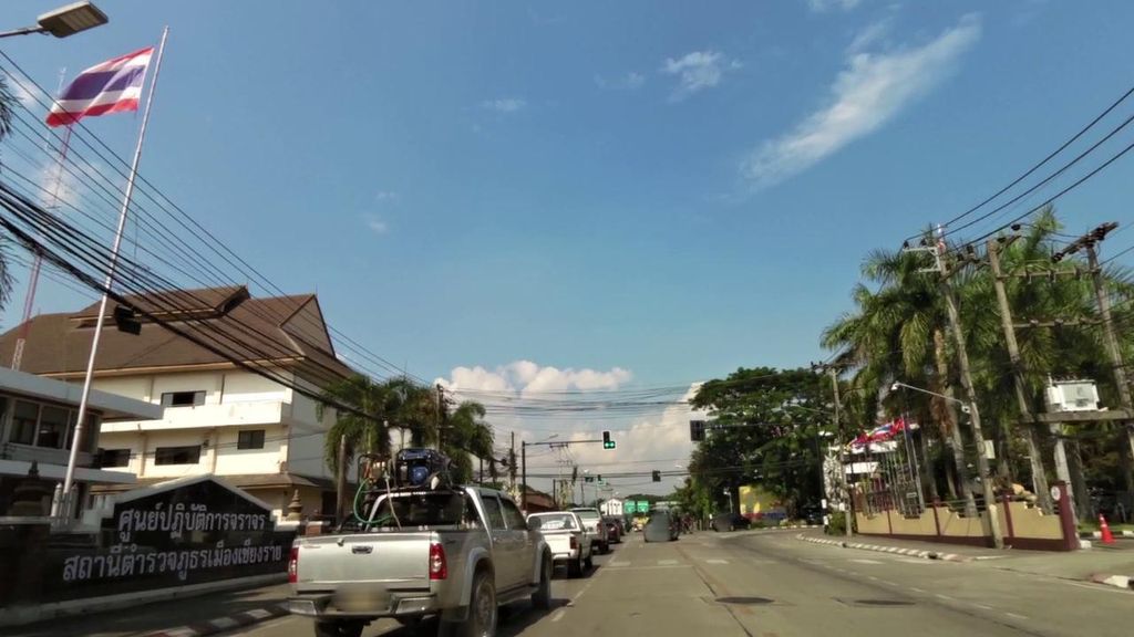 ภาพถนนตรงที่ ChiangkhongRiverViewHotel ตั้งอยู่ ถ่ายโดย toffy พ.ศ. 2561 (2018) · A street-level view of where ChiangkhongRiverViewHotel stands, by toffy in 2561 (2018)