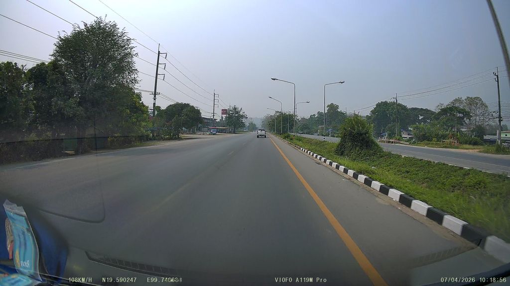 ภาพถนนตรงที่ ร้านลมัยออโต้เซอร์วิส ตั้งอยู่ ถ่ายโดย ThailandCambodia พ.ศ. 2569 (2026) · A street-level view of where ร้านลมัยออโต้เซอร์วิส · Ran Lamai Auto Service stands, by ThailandCambodia in 2569 (2026)