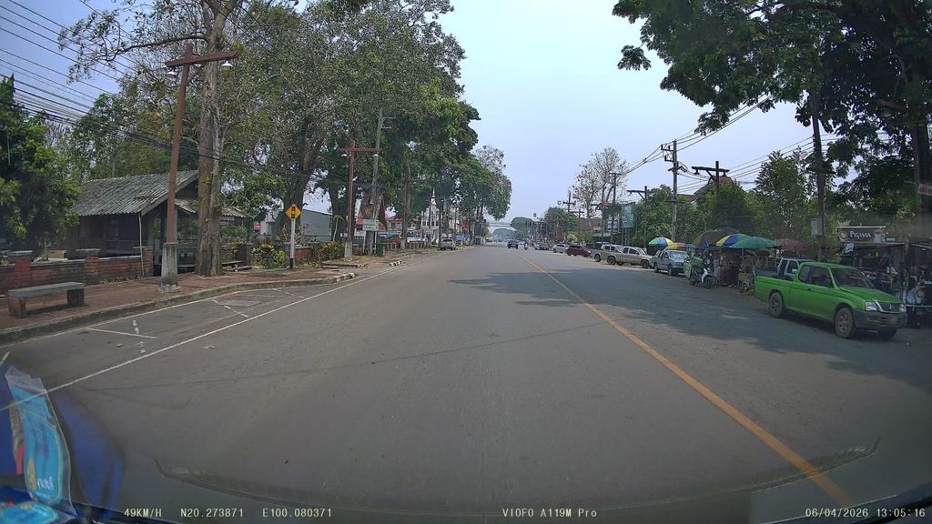 ภาพถนนตรงที่ ห้องสมุดประชาชนเฉลิมราชกุมารี ตั้งอยู่ ถ่ายโดย ThailandCambodia พ.ศ. 2569 (2026) · A street-level view of where ห้องสมุดประชาชนเฉลิมราชกุมารี · Pracha Chon Chelimrat Kumari Library stands, by ThailandCambodia in 2569 (2026)