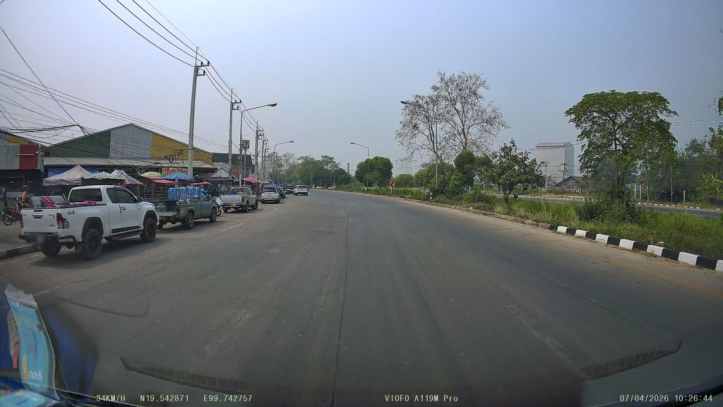 ภาพถนนตรงที่ หกแยกรวมยา ตั้งอยู่ ถ่ายโดย ThailandCambodia พ.ศ. 2569 (2026) · A street-level view of where หกแยกรวมยา · Hokyaekruamya stands, by ThailandCambodia in 2569 (2026)