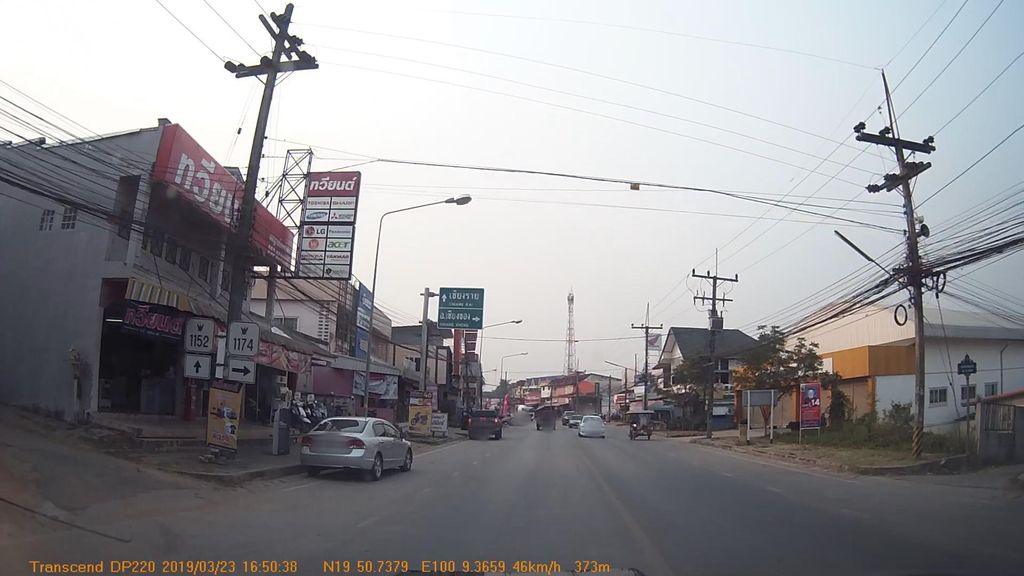 ภาพถนนตรงที่ ทวียนต์ พญาเม็งราย ตั้งอยู่ ถ่ายโดย mapcreator พ.ศ. 2562 (2019) · A street-level view of where ทวียนต์ พญาเม็งราย · Thawiina Phaya Mengrai stands, by mapcreator in 2562 (2019)