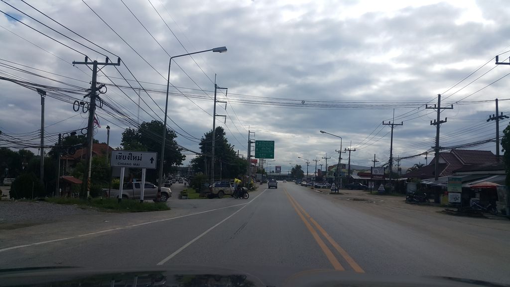 ภาพถนนตรงที่ กศน.อำเภอแม่สรวย ตั้งอยู่ ถ่ายโดย jrcarlsen พ.ศ. 2559 (2016) · A street-level view of where กศน.อำเภอแม่สรวย · Kason.Amphoe Mae Suai stands, by jrcarlsen in 2559 (2016)