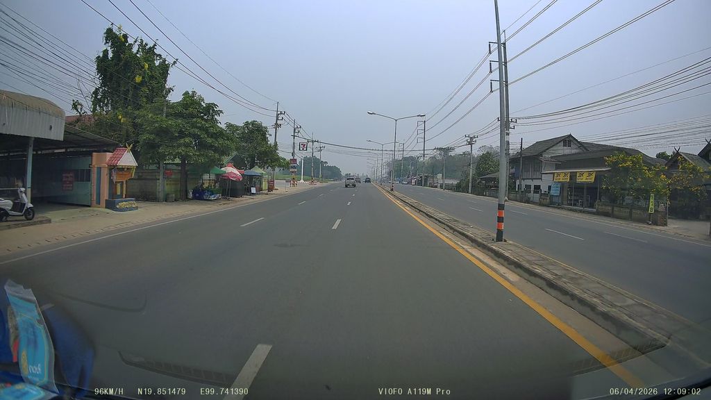 ภาพถนนตรงที่ Monkey's Coffee Roaster ตั้งอยู่ ถ่ายโดย ThailandCambodia พ.ศ. 2569 (2026) · A street-level view of where Monkey's Coffee Roaster stands, by ThailandCambodia in 2569 (2026)