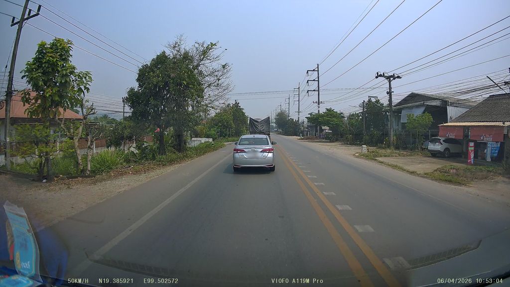 ภาพถนนตรงที่ จงรักษ์คลินิกฯ สันสลี เวียงป่าเป้า เชียงราย ตั้งอยู่ ถ่ายโดย ThailandCambodia พ.ศ. 2569 (2026) · A street-level view of where จงรักษ์คลินิกฯ สันสลี เวียงป่าเป้า เชียงราย · Chongrak Khlinik San Sali Wiang Pa Pao Chiang Rai stands, by ThailandCambodia in 2569 (2026)