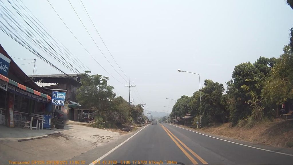 ภาพถนนตรงที่ RTD at Thoeng ตั้งอยู่ ถ่ายโดย mapcreator พ.ศ. 2562 (2019) · A street-level view of where RTD at Thoeng stands, by mapcreator in 2562 (2019)