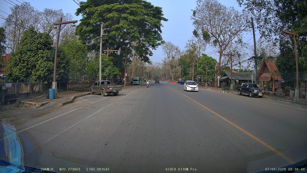 ภาพถนนตรงที่ ข้าวต้ 25 น. ตั้งอยู่ ถ่ายโดย ThailandCambodia พ.ศ. 2569 (2026) · A street-level view of where ข้าวต้ 25 น. · Khaota 25 Na. stands, by ThailandCambodia in 2569 (2026)