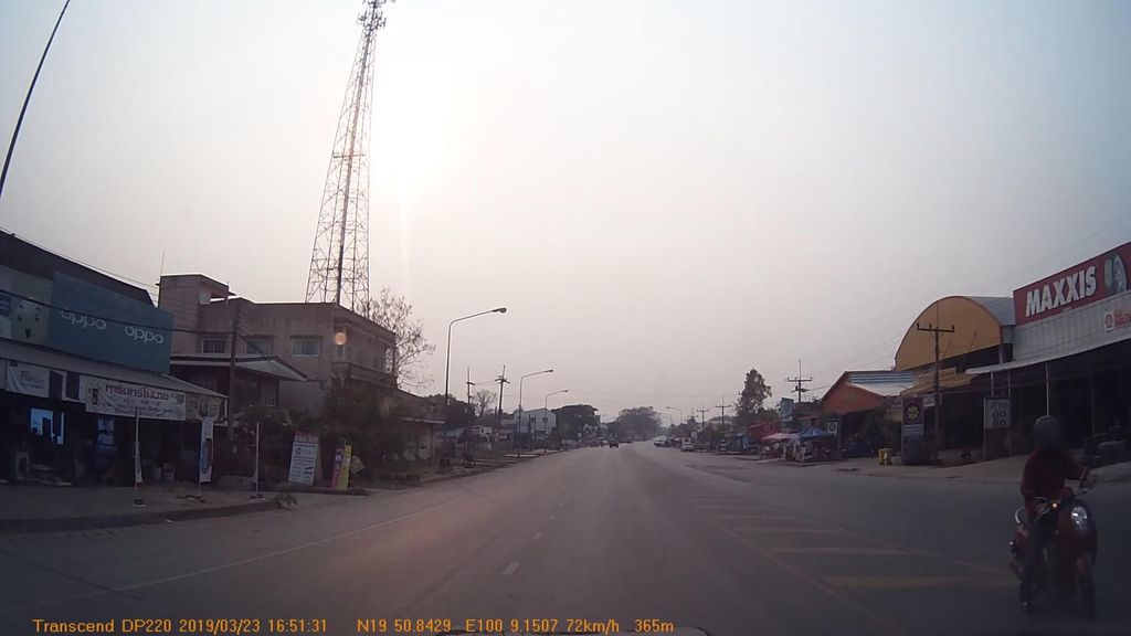 ภาพถนนตรงที่ เม็งรายการยาง ตั้งอยู่ ถ่ายโดย mapcreator พ.ศ. 2562 (2019) · A street-level view of where เม็งรายการยาง · Mengrai Kanyang stands, by mapcreator in 2562 (2019)