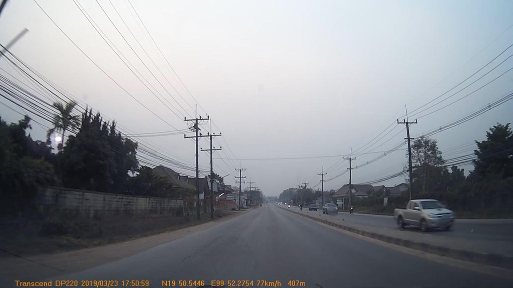ภาพถนนตรงที่ ร้านลาบรสแซบ ตั้งอยู่ ถ่ายโดย mapcreator พ.ศ. 2562 (2019) · A street-level view of where ร้านลาบรสแซบ · Ran Lap Rotsaep stands, by mapcreator in 2562 (2019)