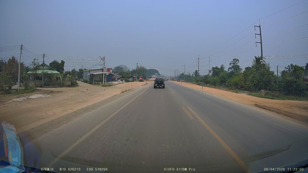 ภาพถนนตรงที่ สุธา ของชำ ตั้งอยู่ ถ่ายโดย ThailandCambodia พ.ศ. 2569 (2026) · A street-level view of where สุธา ของชำ · Sutha Khongcham stands, by ThailandCambodia in 2569 (2026)