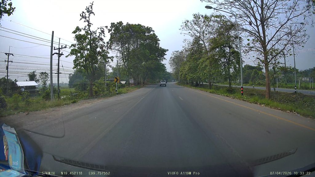 ภาพถนนตรงที่ ด่านตรวจปูแกง ตั้งอยู่ ถ่ายโดย ThailandCambodia พ.ศ. 2569 (2026) · A street-level view of where ด่านตรวจปูแกง · Dan Truat Pukaeng stands, by ThailandCambodia in 2569 (2026)