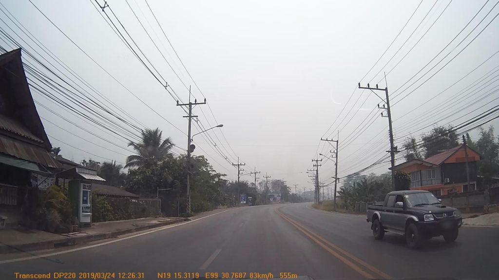 ภาพถนนตรงที่ ร้านลาบจันทร์ทา ตั้งอยู่ ถ่ายโดย mapcreator พ.ศ. 2562 (2019) · A street-level view of where ร้านลาบจันทร์ทา · Ran Lap Chan Tha stands, by mapcreator in 2562 (2019)