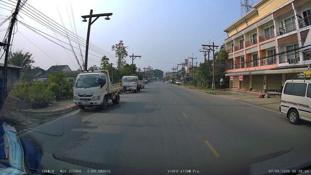 ภาพถนนตรงที่ พัฒนาค้าวัสดุ ศรีพัฒนา เชียงแสน ตั้งอยู่ ถ่ายโดย ThailandCambodia พ.ศ. 2569 (2026) · A street-level view of where พัฒนาค้าวัสดุ ศรีพัฒนา เชียงแสน · Phatthana Khaosadu Siphatna Chiang Saen stands, by ThailandCambodia in 2569 (2026)