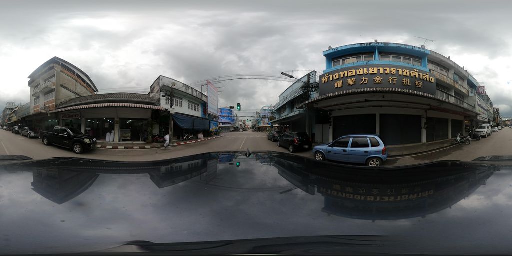 ภาพถนนตรงที่ ร้านศิริวัฒนา ตั้งอยู่ ถ่ายโดย SoT พ.ศ. 2568 (2025) · A street-level view of where ร้านศิริวัฒนา · Ran Siriothana stands, by SoT in 2568 (2025)